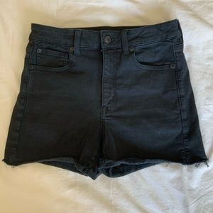 American Eagle next level stretch shorts (black)